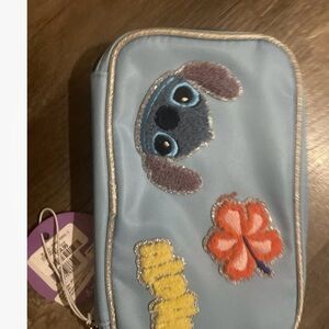 NWT  Lilo & Stitch Earring and jewelry bag